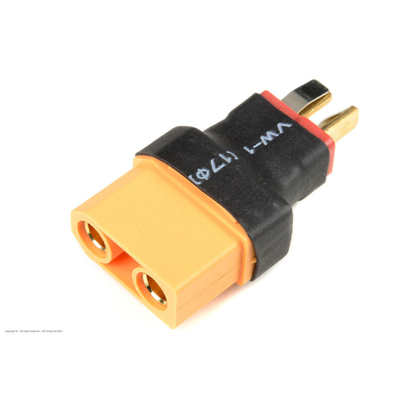 Revtec - Connecteur d'adaptateur secteur - Prise Deans / Prise  - GF-1305-011XT-90 - 1 pièce