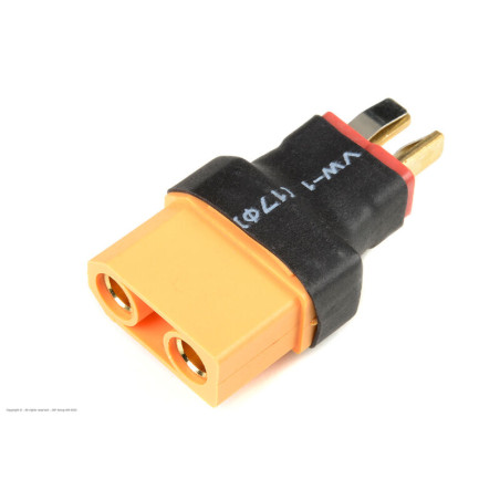 Revtec - Connecteur d'adaptateur secteur - Prise Deans / Prise  - GF-1305-011XT-90 - 1 pièce