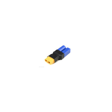 Revtec - Connecteur adaptateur secteur - Prise XT-60 / Fiche EC-5 - 1 pièce  - GF-1305-025