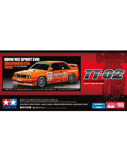 Tamiya TT-02 BMW M3 Sport EVO Jägermeister KIT 58760