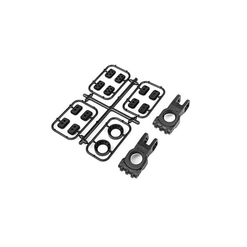 NEW Fusées Arr. (+/-2mm) adj. centre de roulis - EB/NB48 2.1 TEKNO-RC  - TKR9054B