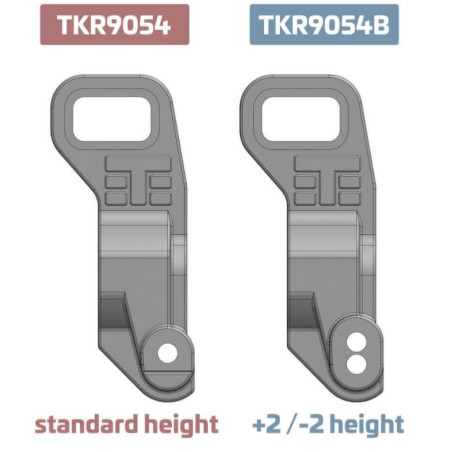 NEW Fusées Arr. (+/-2mm) adj. centre de roulis - EB/NB48 2.1 TEKNO-RC  - TKR9054B