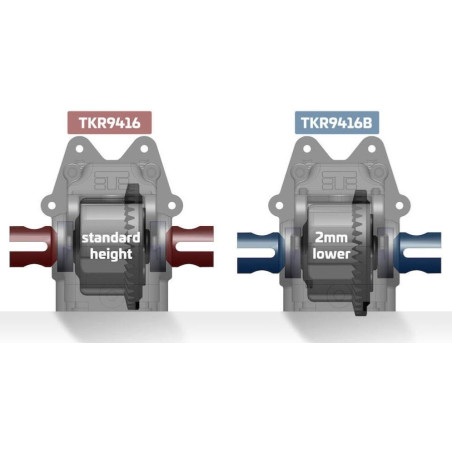 NEW Cellule Avt. ou Arr. -2mm pour EB/NB/ET/NT48 2.X TEKNO-RC