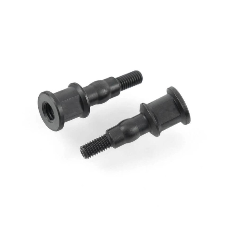 NEW - Fixations d'amortisseur révisé +0mm, tout 2.x (requiere TKR1443) (2) TEKNO RC