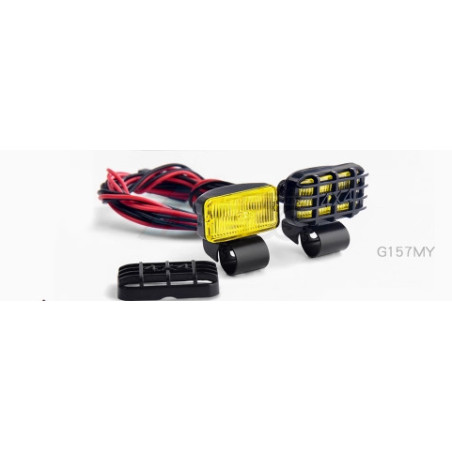 Projecteurs rectangulaires GRC 17 mm  Lentille L