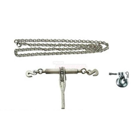 Tendeur de chaîne à cliquet métallique Team Raffee TRC/JDM-203 1/14 avec crochet anti-démontage