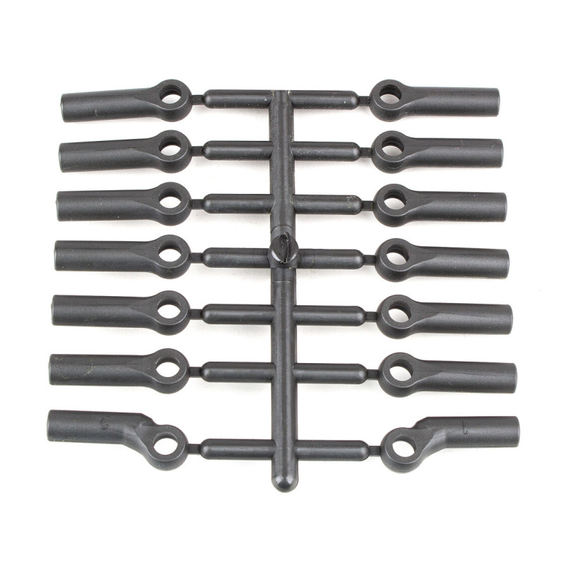 Lot de chappes pour biellettes 3.5mm B74.2/D TEAM-ASSOCIAT  - AE92308ED