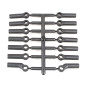 Lot de chappes pour biellettes 3.5mm B74.2/D TEAM-ASSOCIAT  - AE92308ED