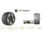 Louise RC - ST-ROCKET - Tire Set for Mini MAXX/XRT - Mounted - Soft - L-T3387SM