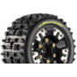 Louise RC - ST-PIONEER - Tire Set for Mini MAXX/XRT - Mounted - Soft  - LR-T3389SM