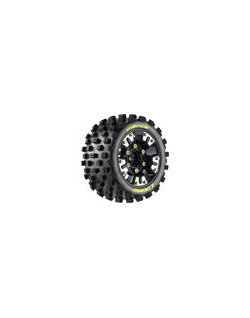 Louise RC - ST-ROCK - Tire Set for Mini MAXX/XRT - Mounted - Soft -  LR-T3391SM