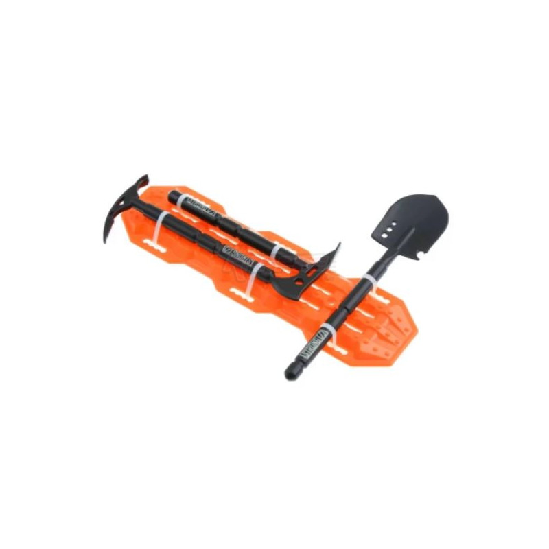 Ensemble d'outils (pelle, hache, pioche) - OR & BK - BRSCAC311