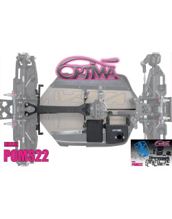 Kit de conversion OPTIMA pour accus MID Mugen MBX-8E POMS22