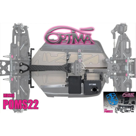 Kit de conversion OPTIMA pour accus MID Mugen MBX-8E POMS22