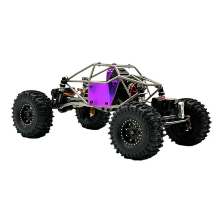 Buggy Titan 18 ARTR Titanium Purple Edition Active Pro 4WS avec carte de contrôle Micro-Tesla Édition Limitée