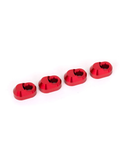 Support axes de triangle ALU anodisé (x4) 7743-RED