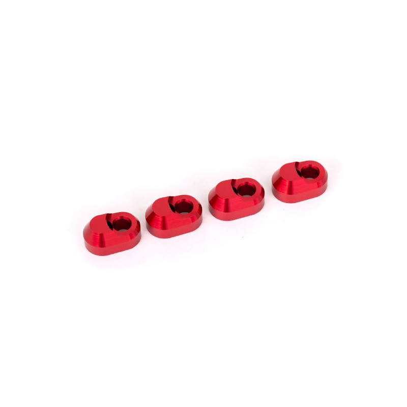 Support axes de triangle ALU anodisé (x4) 7743-RED