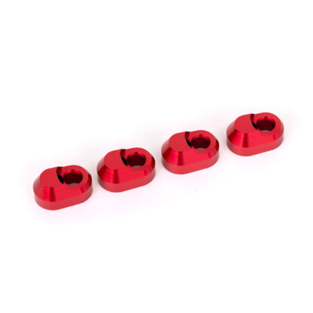 Support axes de triangle ALU anodisé (x4) 7743-RED