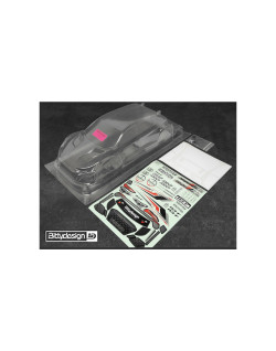 Bittydesign A3-F 1/10 FWD Carrosserie transparente 190 mm (Légère - 0,7 mm)