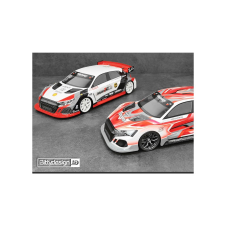 Bittydesign A3-F 1/10 FWD Carrosserie transparente 190 mm (Légère - 0,7 mm)