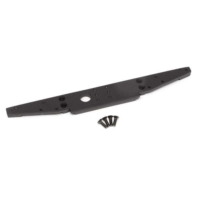 Aluminum Rear Bumper Black for BRX02 109