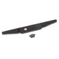 Aluminum Rear Bumper Black for BRX02 109