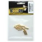 prise 5.0mm gold Bullet plated Mâle (10pcs)