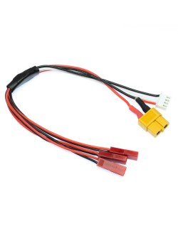 Câble de charge XT60 : 3 Lipo 1S (SR120/mQX/ NEA328)
