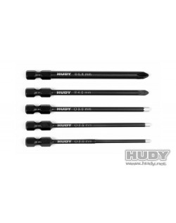 Hudy Set d'embouts Power Tool 90mm 190070
