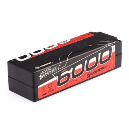 RUDDOG Racing 6000mAh LCG 1:8 Stick Pack 14,8V 150C/75C 478g