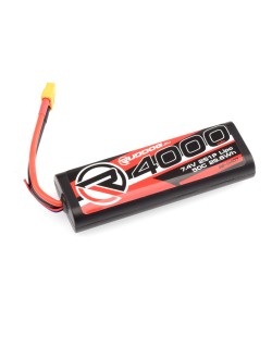 Lipo 4000mAh 50C 7.4V LiPo Batterie ronde avec prise XT60