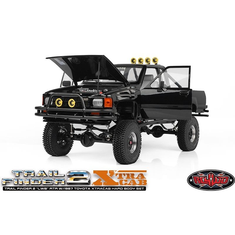 RC4WD TRAIL FINDER 2 LWB AVEC CARROSSERIE TOYOTA XTRACAB 1987 RC4WD