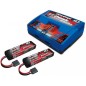 PACK CHARGEUR 2972GX + 2 x LIPO 3S 5000MAH 2872X PRISE TRAXXAS