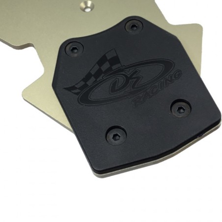 DE Racing XD Plaques de protection arrière pour TLR 8ight-X | 8ight-XE (3 pièces)