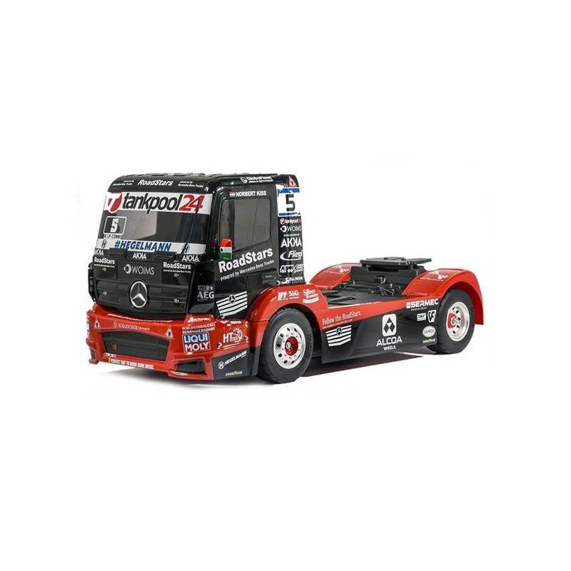 Tamiya TT-01E Camion Mercedes Actros MP4 TankPool24 KIT 58683