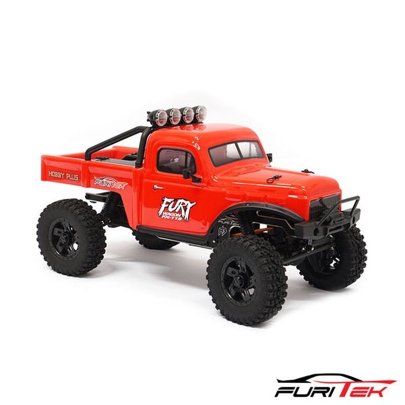 FX118 FURY Wagon RTR rouge FURITEK Brushless 1/18 RC Crawler Kit