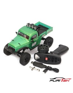 copy of FX118 FURY Wagon RTR vert FURITEK Brushless 1/18 RC Crawler Kit