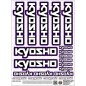 MFX-KYO-033 - autocollant Kyosho violet