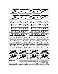 MFX-XRY-009 - autocollant Xray Blanc