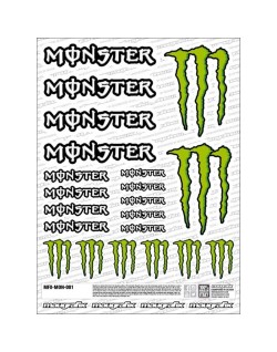 MFX-MON-001 - autocollant Monster Energy