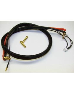 Câble de charge 2S 60cm avec adaptateur 4/5mm CÂBLE DE CHARGE 2S 60CM AVEC ADAPTATEUR 4/5MM CRC