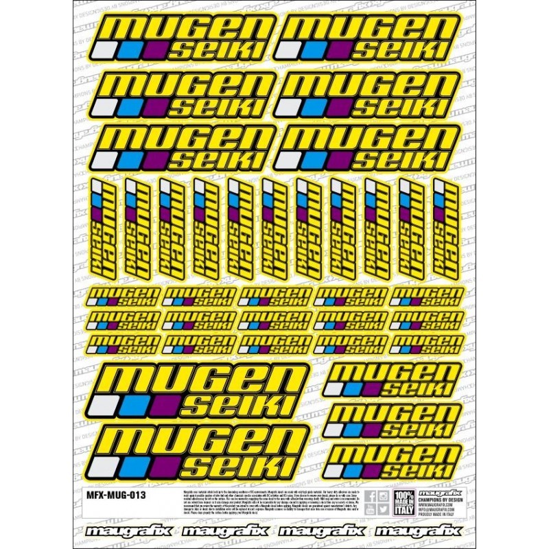 MFX-MUG-013 - autocollant Mugen