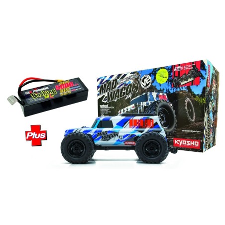 COMBO Kyosho MadWagon T2 +Pink Performance PP3-3S5000LP-M