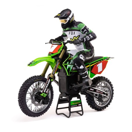 Losi Moto Promoto-MX Motorcycle RTR 1/4 + Batterie et chargeur ,Pro Circuit