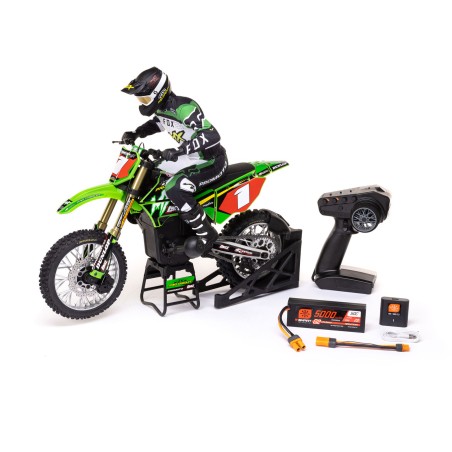 Losi Moto Promoto-MX Motorcycle RTR 1/4 + Batterie et chargeur ,Pro Circuit