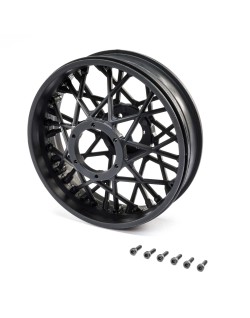 Rear Wheel Set, Black: Promoto-MX