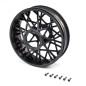 Rear Wheel Set, Black: Promoto-MX