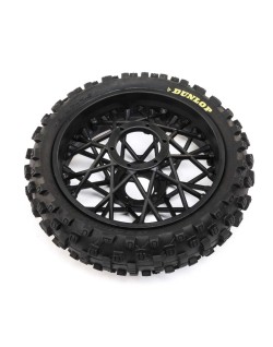 Dunlop MX53 monté sur pneu arrière, noir : Promoto-MX