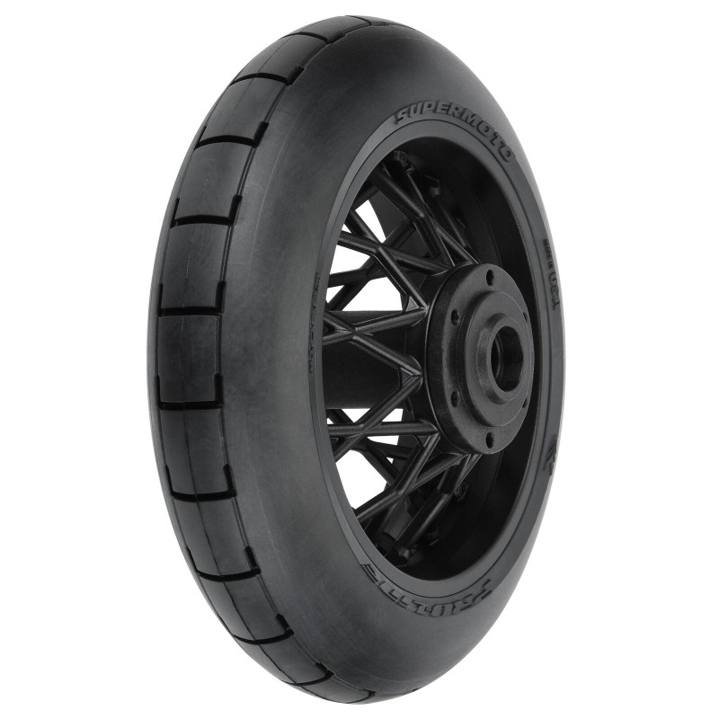 1/4 Supermoto S3 Motorcycle Rear Tire MTD Black (1): PROMOTO-MX