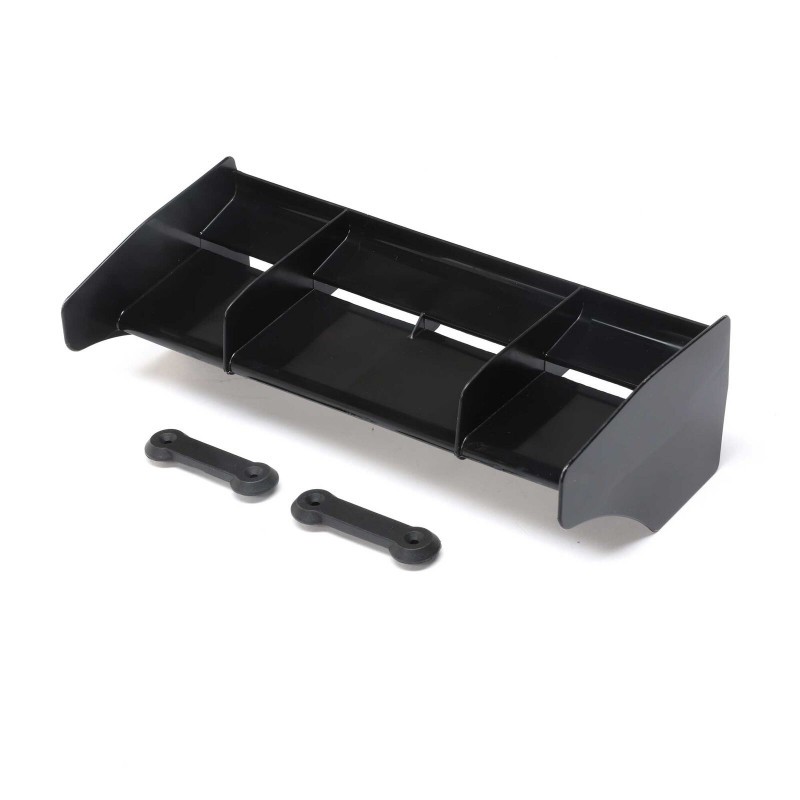 TEAM LOSI RACING 8X, 8XE, 8XT : Aileron Noir LOS240026